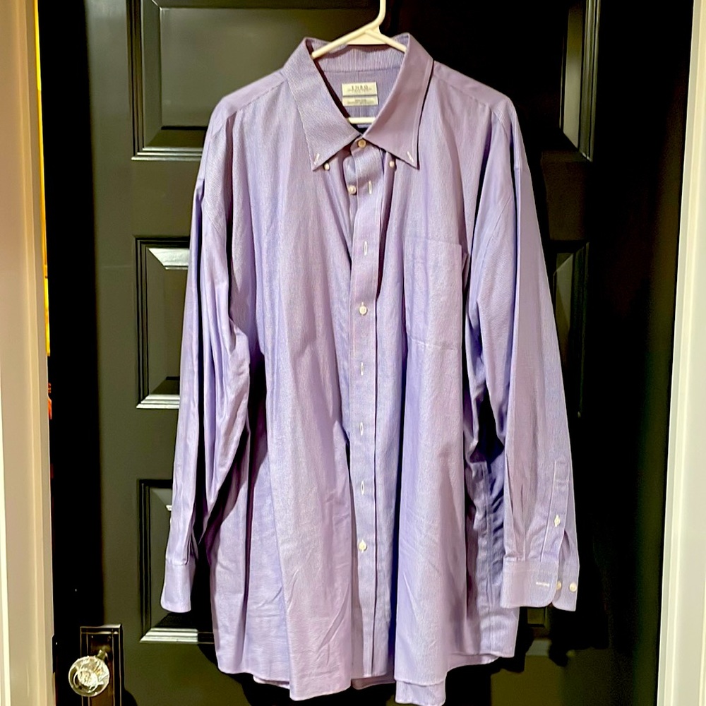 Purple/White dress shirt